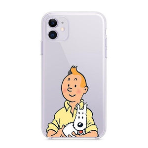 Tintin Store Logo - Soft Silicone iPhone Cover Case