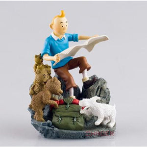  Collectible Figurine Tintin, Thomson Bowler Hat enmeshed 13cm  (42241) : Home & Kitchen