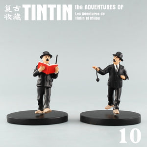 Figurines Tintin Lot 10 figurines Tintin le représentan…