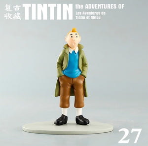 Figurine de collection Tintin, le Professeur Tryphon Tournesol 25cm (46010)